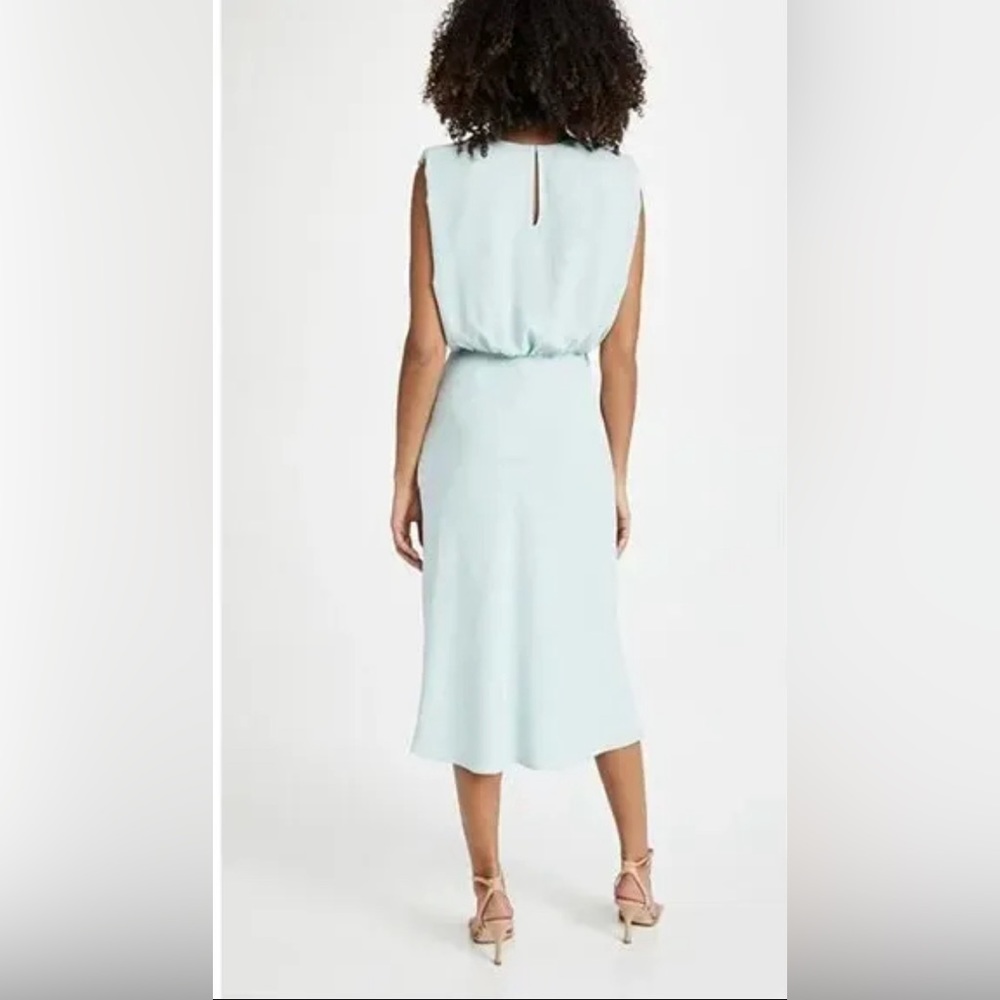 Amanda Uprichard KENT Dress in Mint Green - Picture 5 of 7
